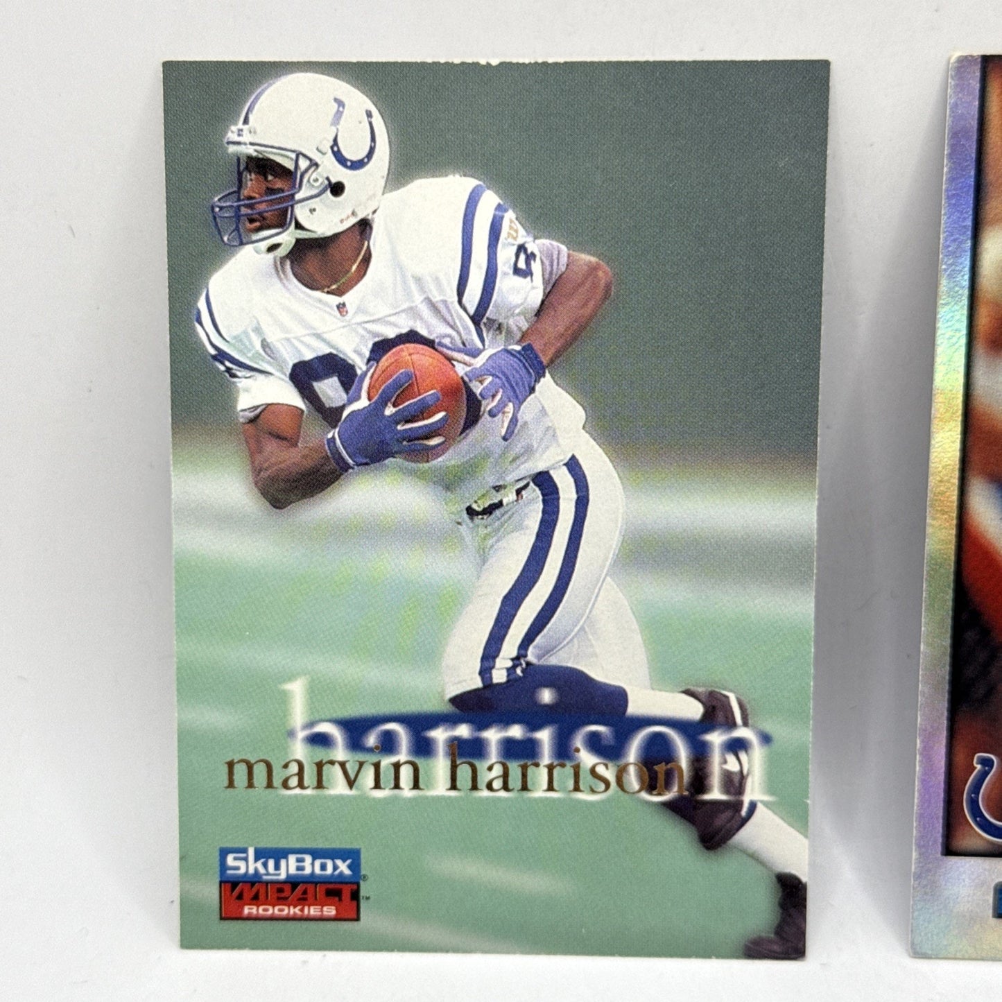 1996 Skybox Impact Rookies #25 Marvin Harrison Indianapolis Colts RC Cards
