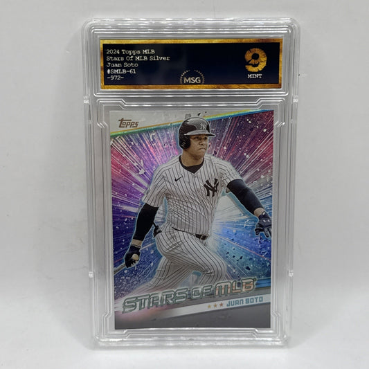 2024 Topps Update| Juan Soto Stars of MLB| #SMLB-61 Graded 9 Mint Yankees