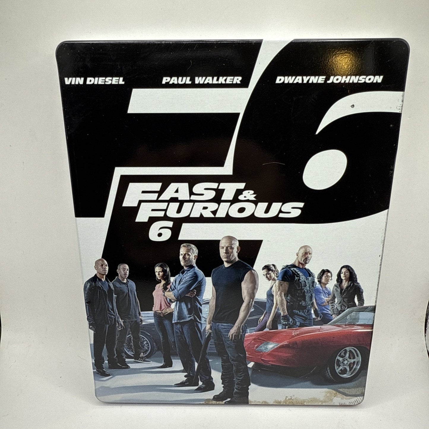 Fast & Furious 6 STEELBOOK DVD Blu-ray Extended Vin Diesel Paul Walker