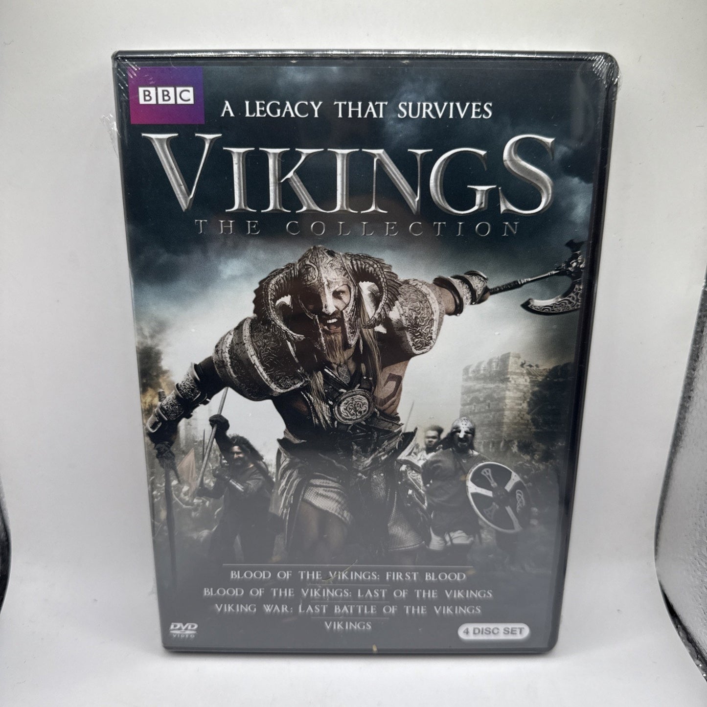 Vikings: the Collection (4 DVD Set) A Legacy that Survives BBC - New Sealed
