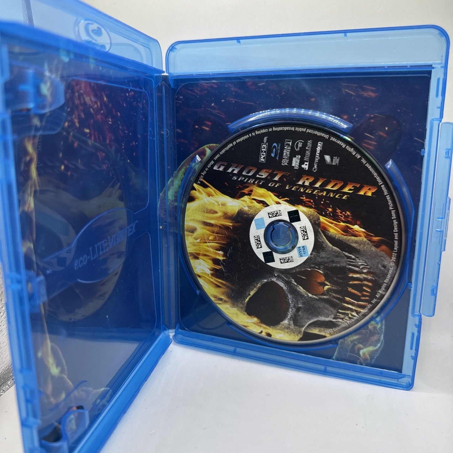 Ghost Rider: Spirit of Vengeance (Blu-ray, 2012) Nicolas Cage, Marvel