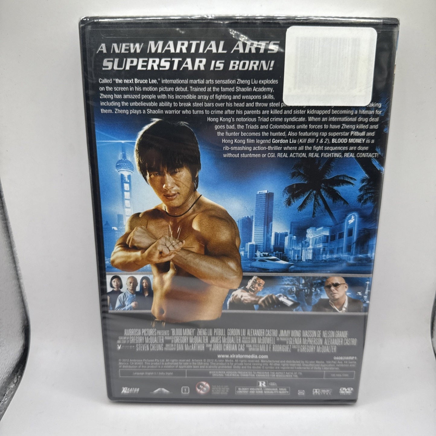 Blood Money (2012) DVD Brand New Sealed - Pitbull, Zheng Liu, Gordon Liu