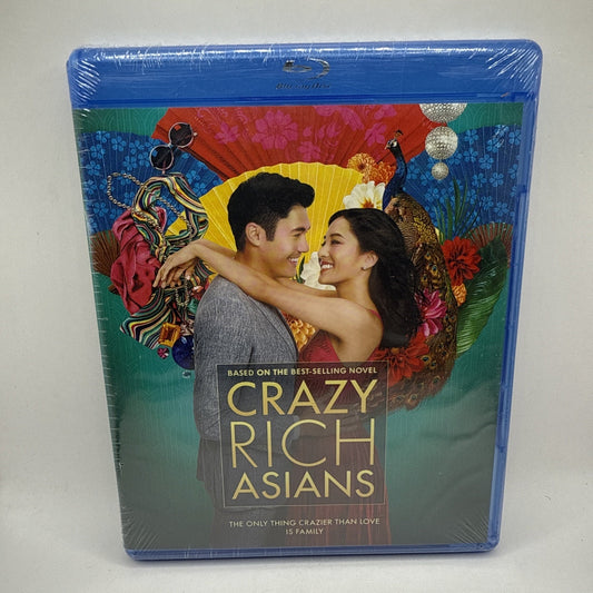Crazy Rich Asians (Blu-ray, 2018) Michelle Yeoh, Awkwafina - NEW / SEALED!