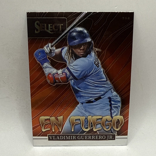 2022 Panini Select - En Fuego Holo Prizm #EF10 Vladimir Guerrero Jr. MLB Toronto