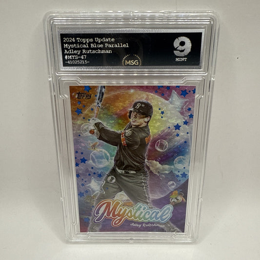2024 Adley Rutschman Topps Update Mystical Insert Card #MYS-47 PWE Graded 9 MLB