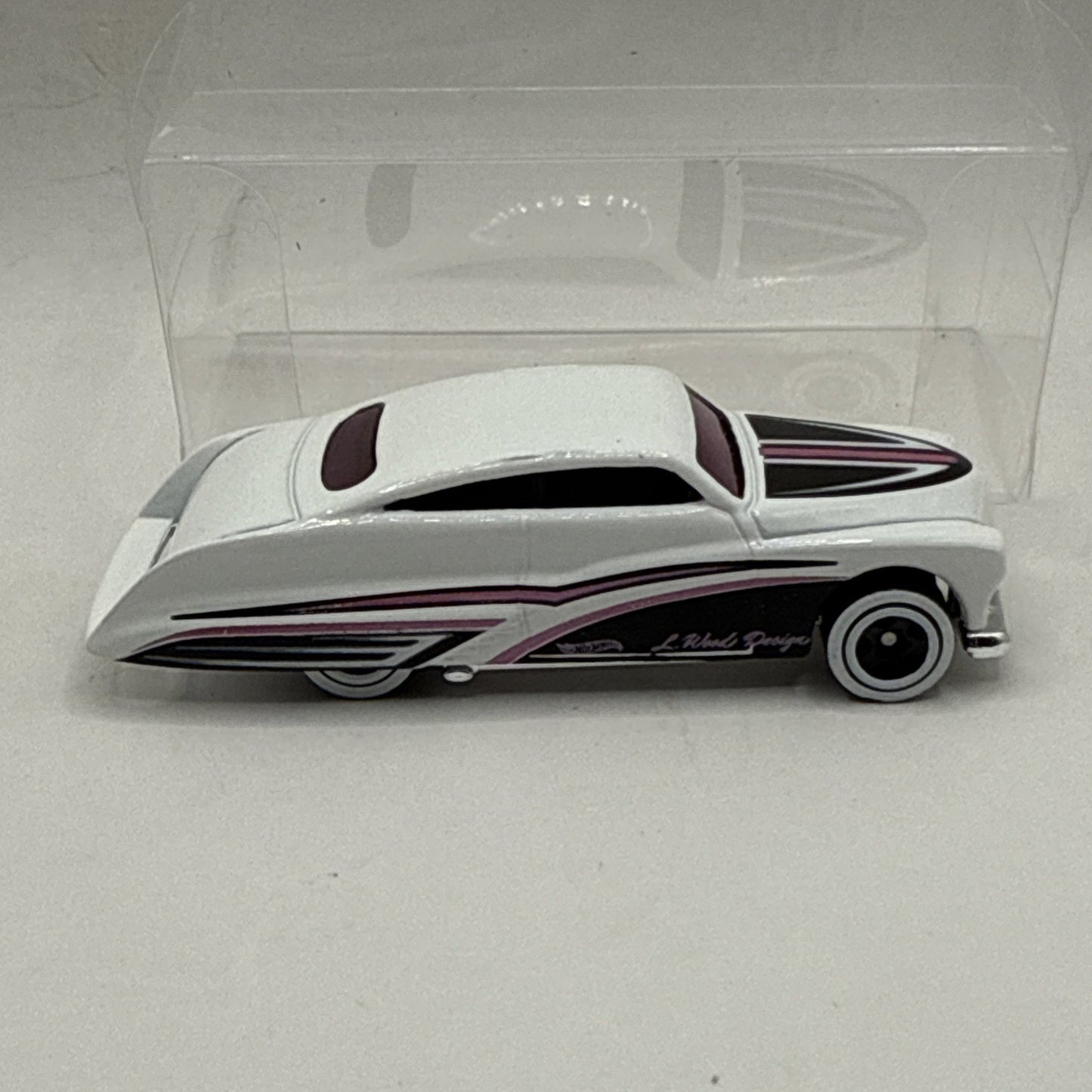 Hot Wheels 2025 Mainline G Case HW Designed By Purple Passion White 1:64 Scale