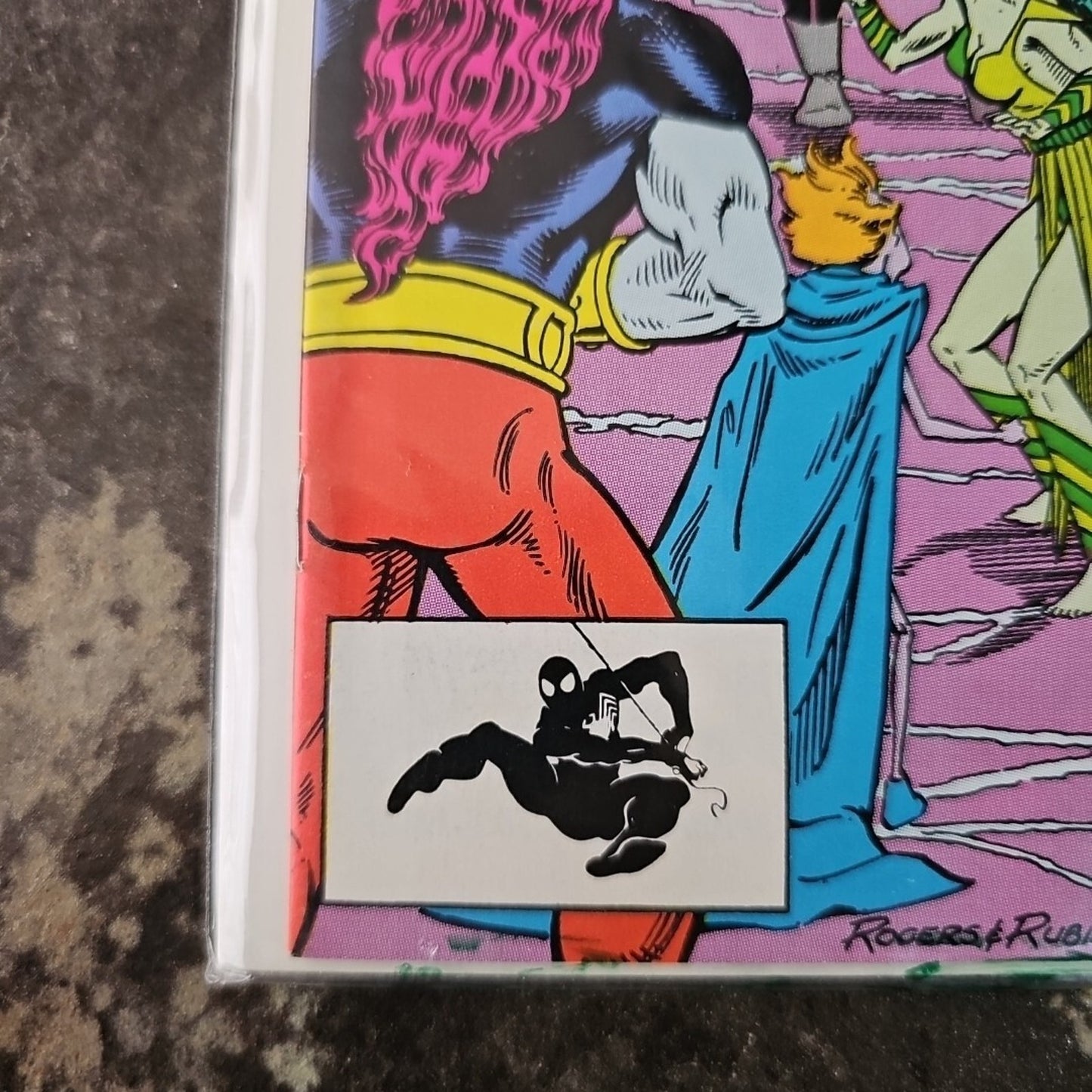 Silver Surfer #4 Marvel Comics 1987 Newsstand - Roger's & Rubinstein Comic Book