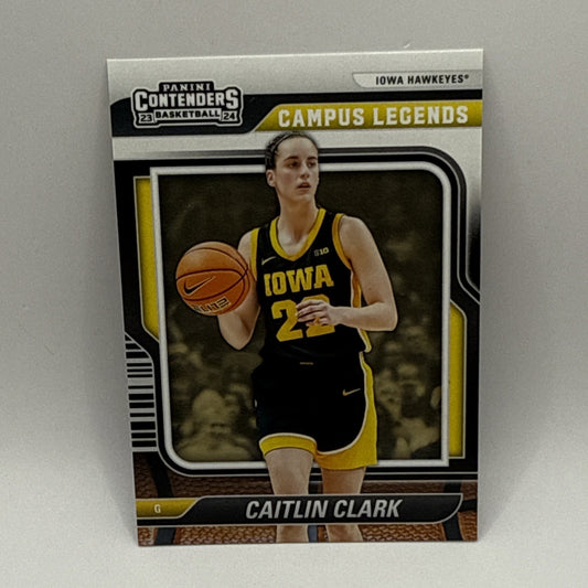 Caitlin Clark 2024 Panini Caitlin Clark Collection Campus Legends CL1 Hawkeyes