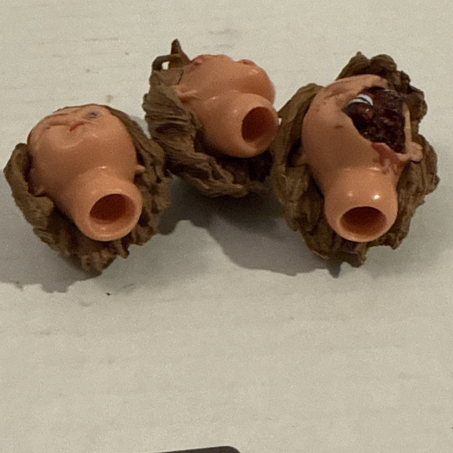 Lot Of Toy Action Figure Freddie & Chuckie Heads, Weapons, Hands, Tools Parts