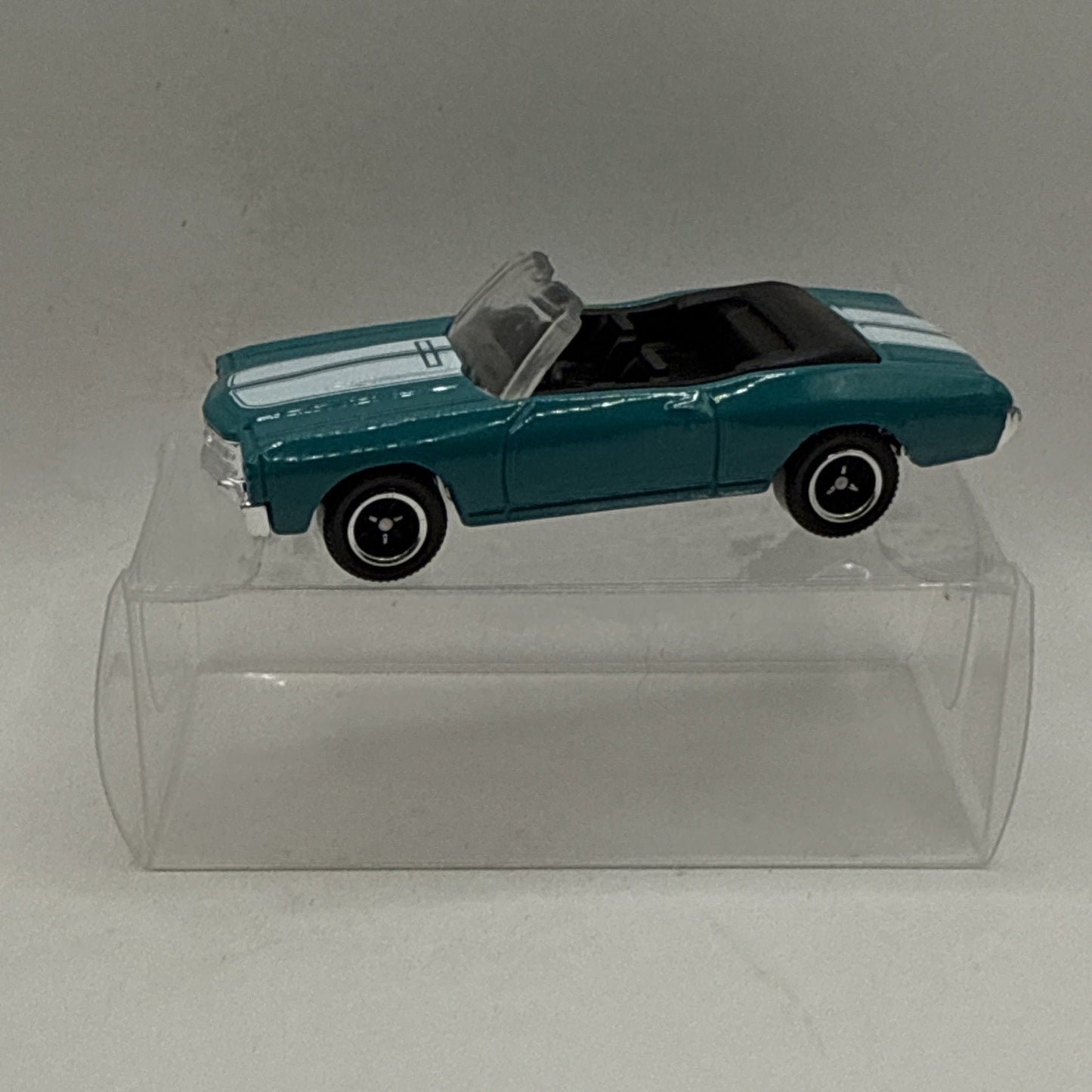 1971 Chevy Chevelle Convertible Matchbox 2024 Blue Highways II Blue 1:64 Scale