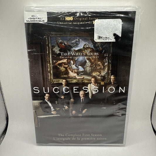 Succession: Complete First Season (DVD, 2018, 3 Disc Set) New Sealed HBO DRAMA