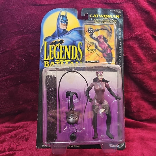1994 Kenner Legends of Batman Catwoman with Quick-Climb Claw & Capture Net
