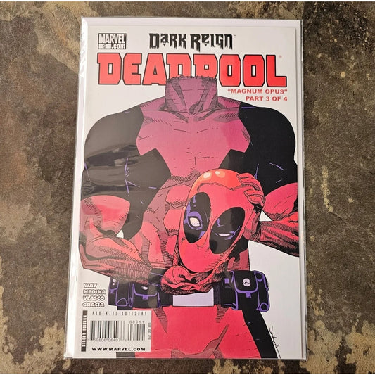 Deadpool 2nd Series #9 - 2008 Marvel Comic Book Dark Reign Daniel Way