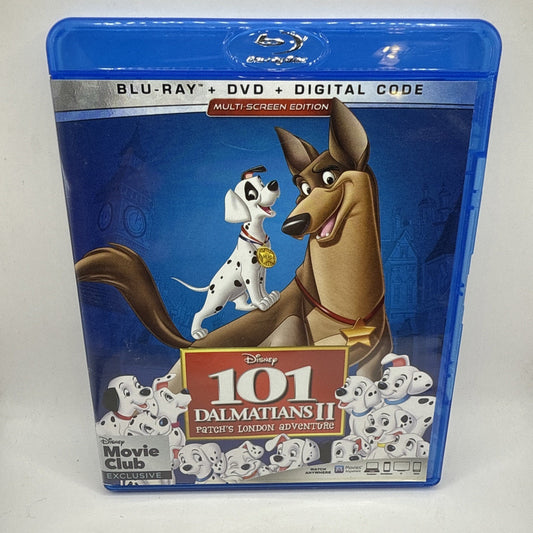 101 Dalmatians II Patch's London Adventure Blu-Ray + DVD Movie Combo
