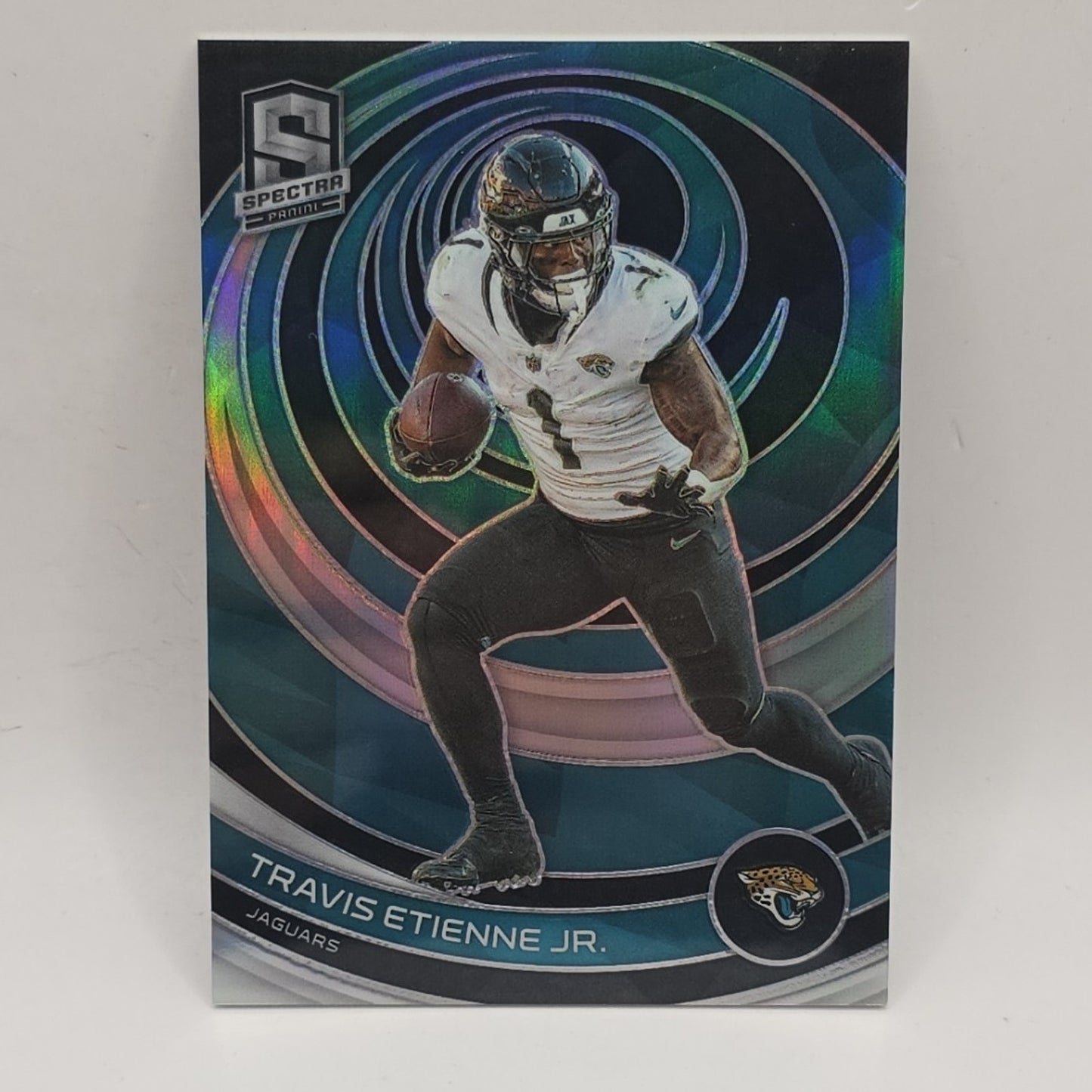 Travis Etienne Jr. 2023 NFL Panini Spectra Football Silver #40 Jaguars