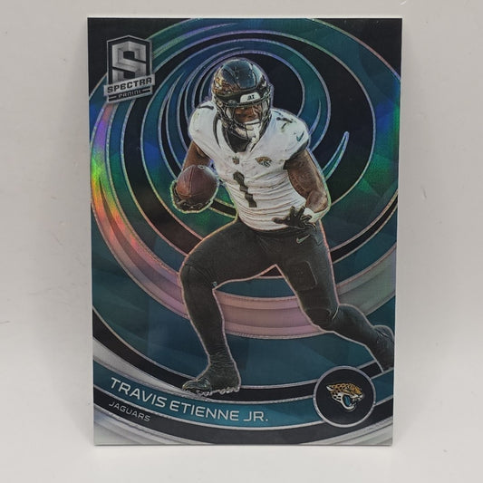 Travis Etienne Jr. 2023 NFL Panini Spectra Football Silver #40 Jaguars