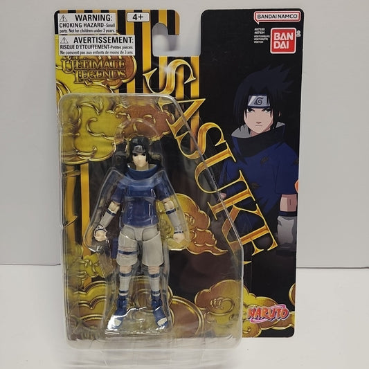 Naruto Ultimate Legends Sasuke Uchiha Figure MOC Bandai Anime Action Figure
