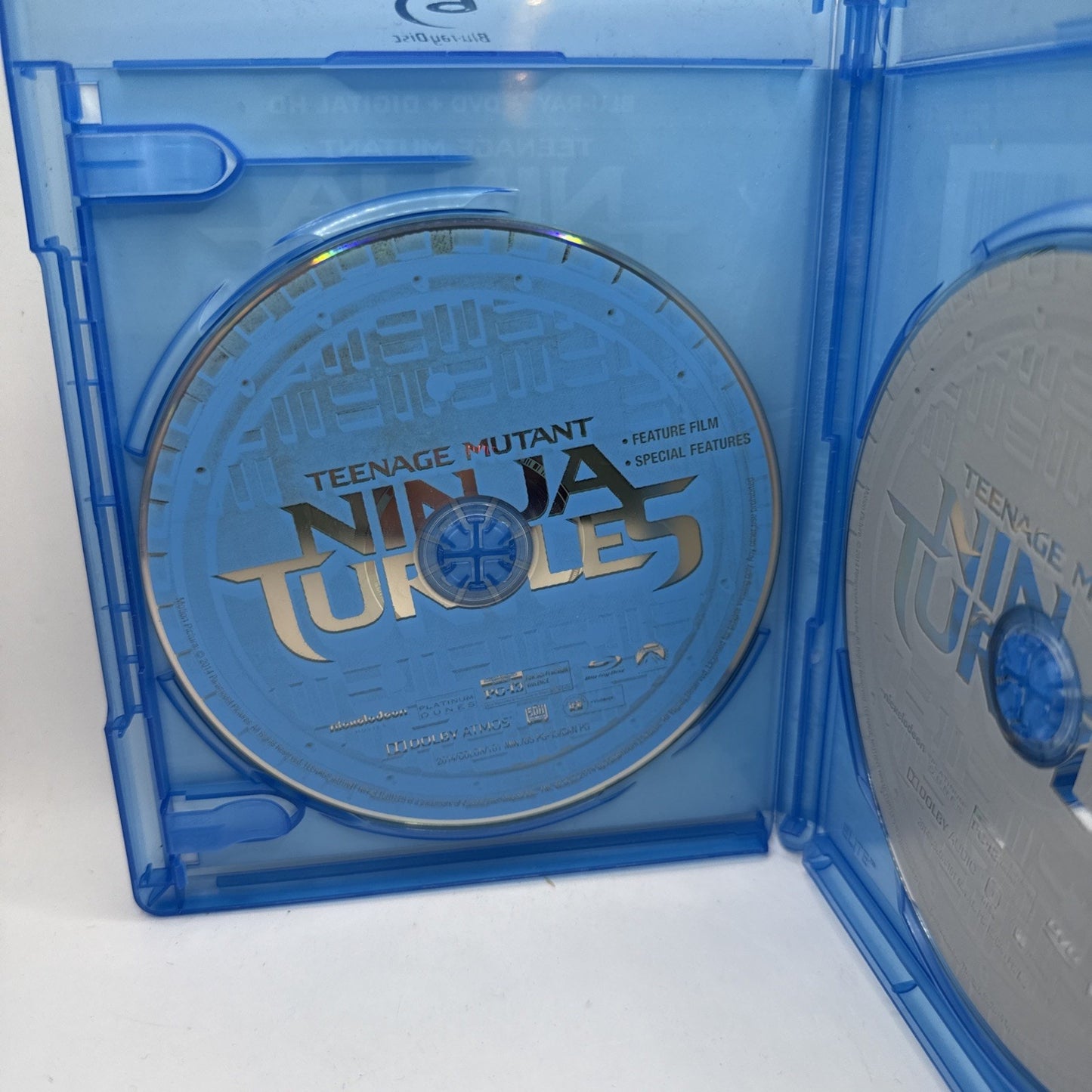 Teenage Mutant Ninja Turtles Blu-ray & Dvd Movie Combo TMNT