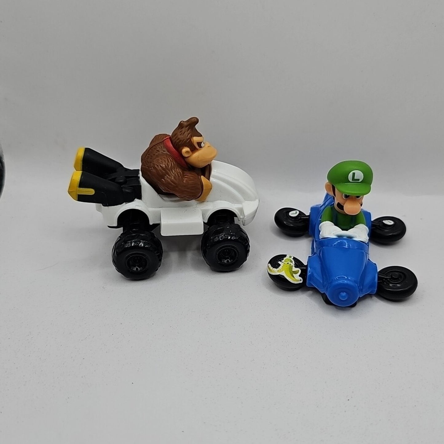 Mario Kart | Mcdonalds Happy Meal Toys | Set of 3 Yoshi, Luigi & Donkey Kong
