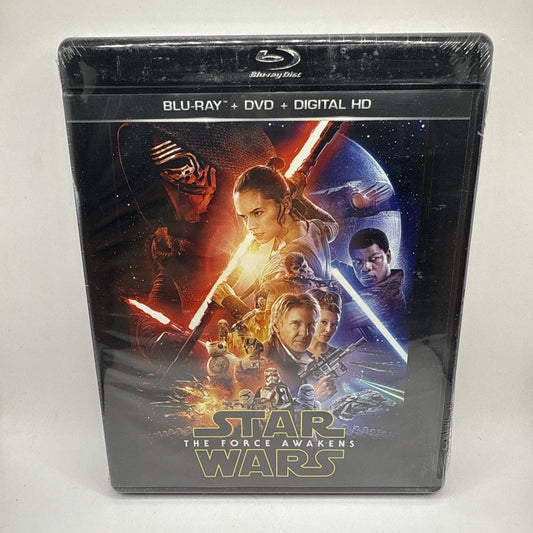 Star Wars: Episode VII: The Force Awakens (Blu-ray/DVD, 2015) Brand New, Sealed!