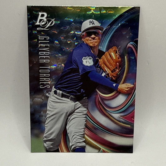 Gleyber Torres 2018 Bowman Platinum Top Prospects #TOP-3 Ice Parallel
