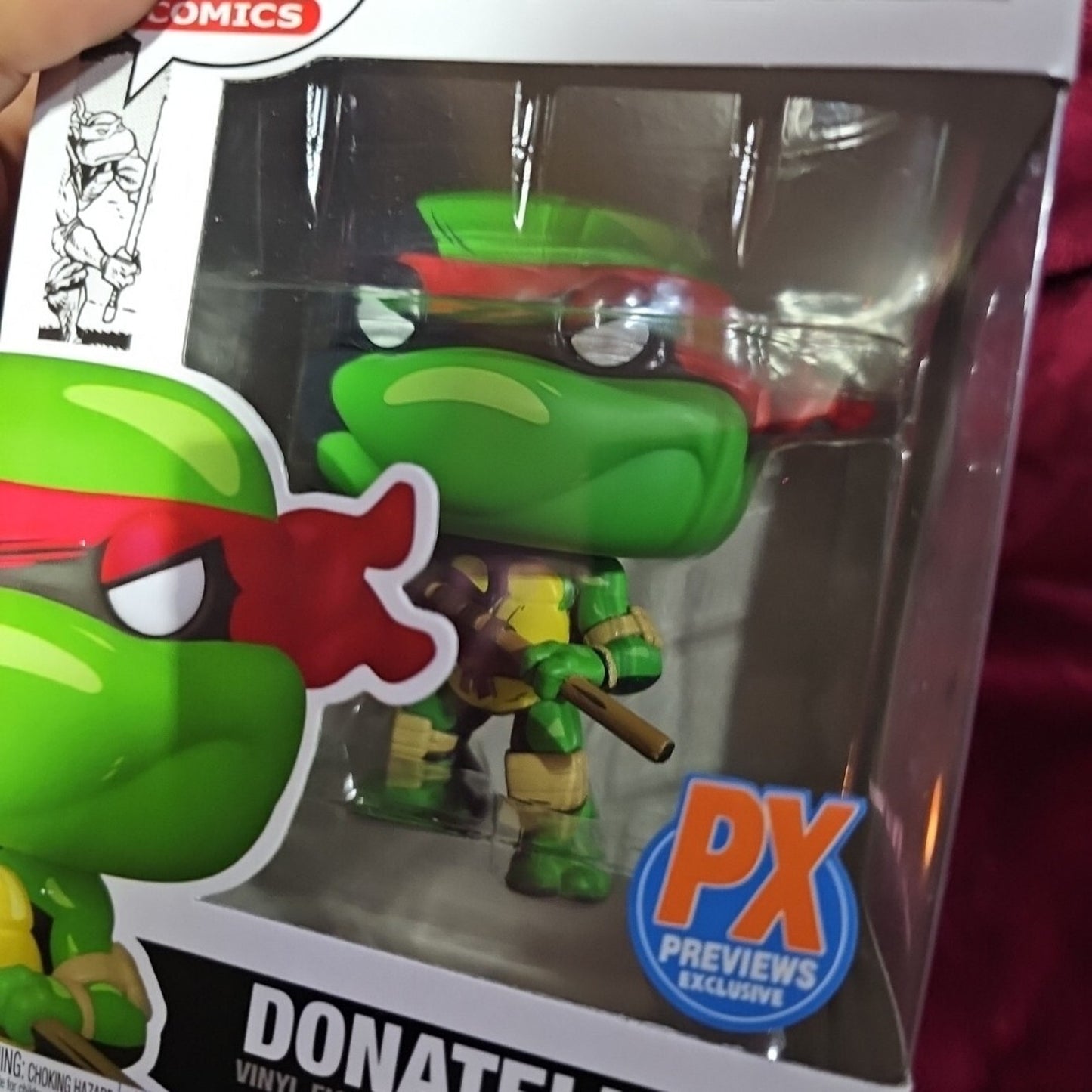Funko POP! Comics Teenage Mutant Ninja Turtles: Donatello Previews Exclusive