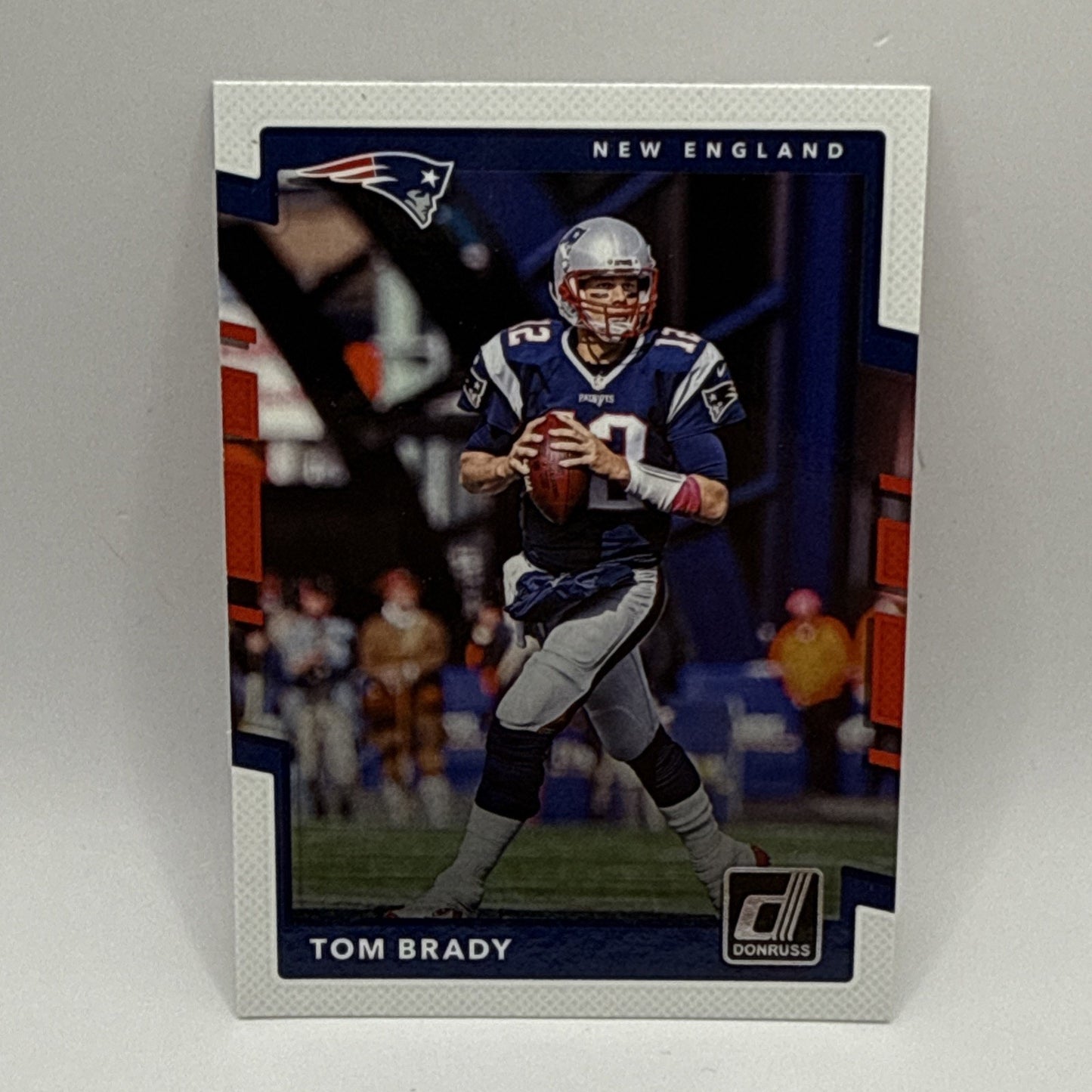 2017 Panini Donruss #64 Tom Brady New England Patriots NFL Football Card