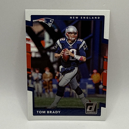 2017 Panini Donruss #64 Tom Brady New England Patriots NFL Football Card