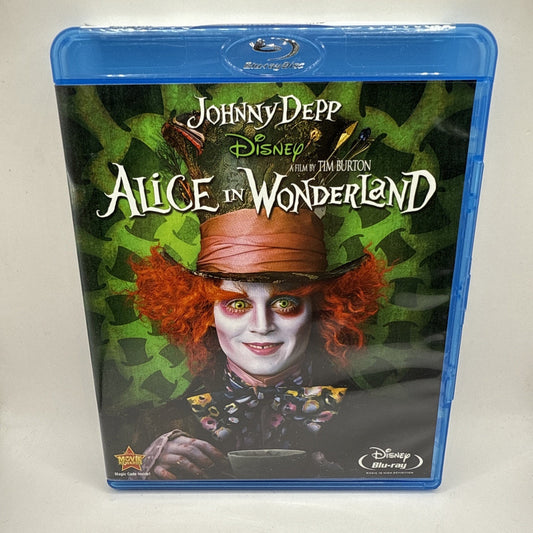 Alice in Wonderland (Blu-ray Disc, 2010) Tim Burton Disney Movie