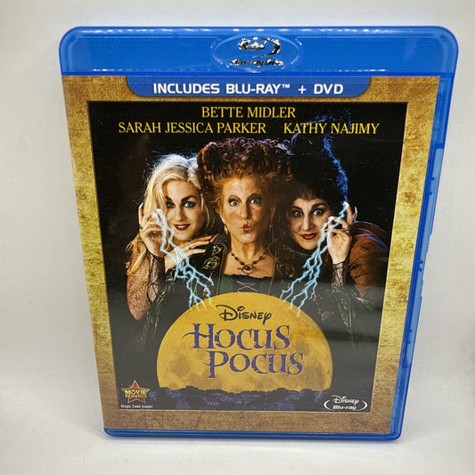 Hocus Pocus (Blu-ray/DVD, 2012, 2-Disc Set) Disney - Bette Midler, Kathy Najimy