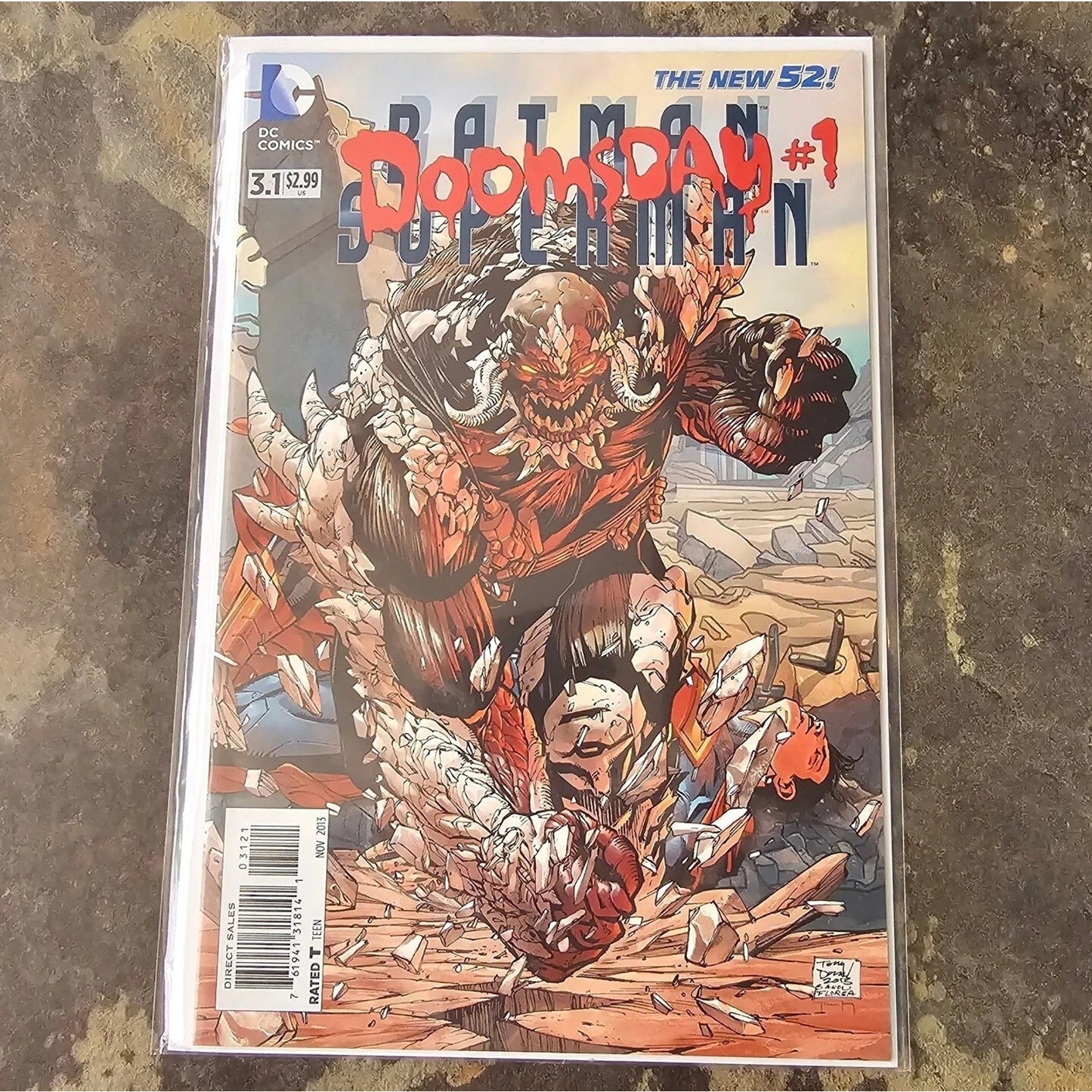 DC Comics Batman Superman The New 52 3.1 Variant Doomsday #1 (Nov. 2013)