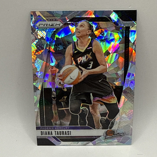 2024-25 Prizm Wnba Diana Taurasi #58 CRACKED ICE Prizm Basketball Foil Card