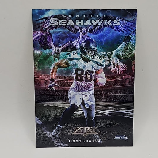 2015 Jimmy Graham Topps Fire In The Wild ITW-JG Insert Seahawks NFL SEAHAWKS