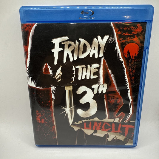 Friday the 13th (Blu-ray, 1980) Uncut Kevin Bacon - Betsy Palmer Horror