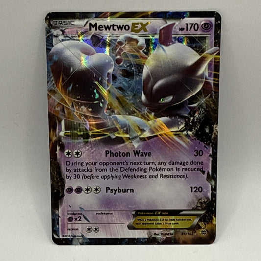 Mewtwo EX (61) 61/162 XY - BREAKthrough Holo Ultra Rare Pokemon TCG HP Card