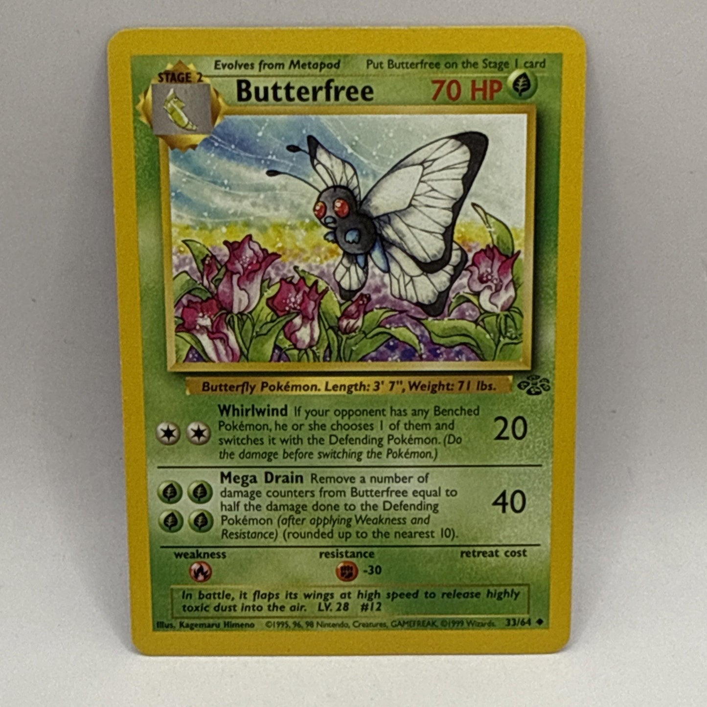Butterfree Legendary Collection 21/110 Pokémon Card - HP Tcg Card Collectible