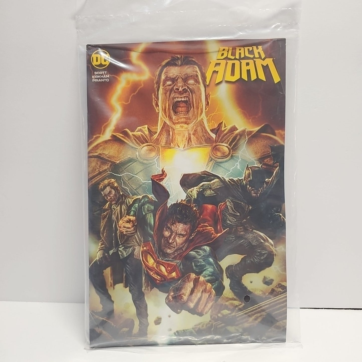 McFarlane DC Black Adam Exclusive Comic Sealed In Polybag! (2022)