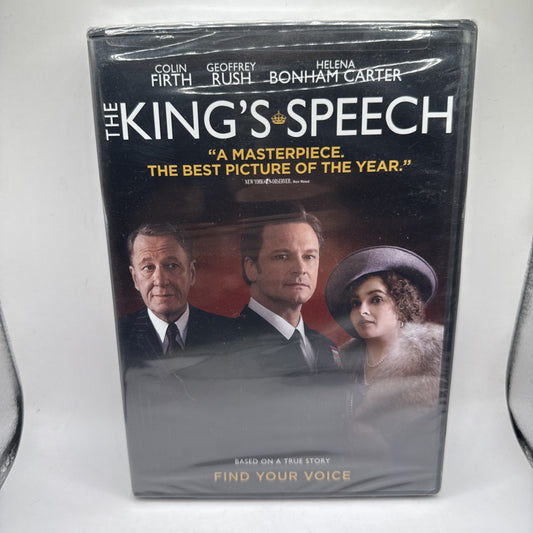 The Kings Speech DVD 2011 Brand New - Sealed Movie