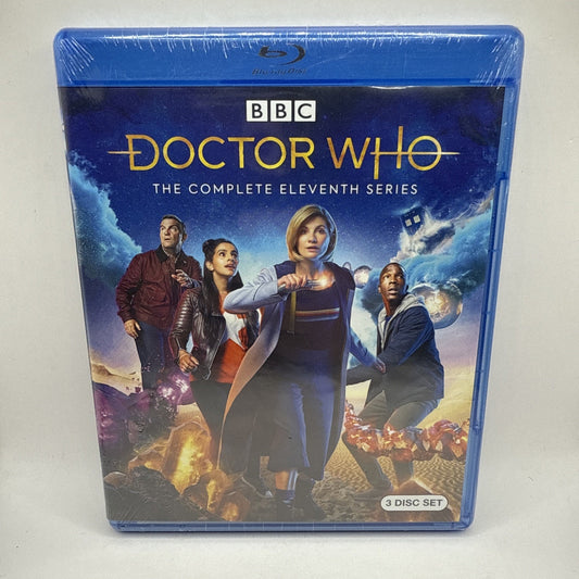 Doctor Who: The Complete Eleventh Series (Blu-ray, 2018 BBC) Brand New, Sealed!