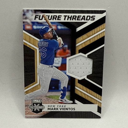 2022 Elite Extra Edition Mark Vientos Future Threads Patch MLB New York Card