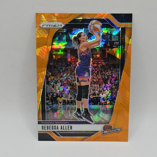 2024 Panini Prizm WNBA #124 Rebecca Allen Orange Ice