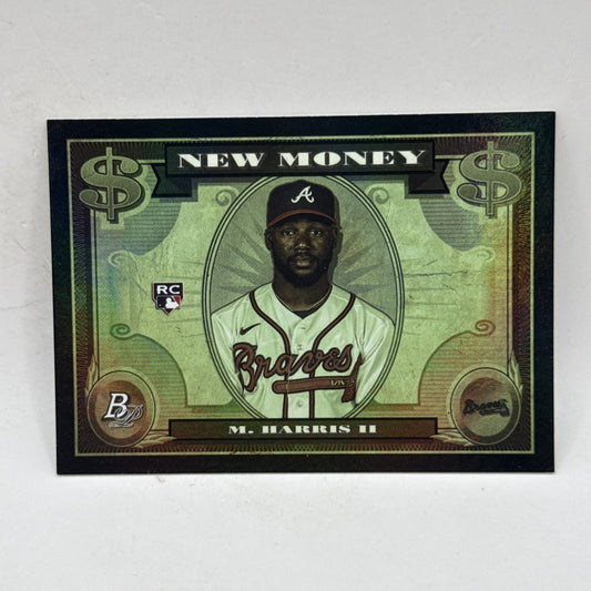 2023 Bowman Platinum Michael Harris II RC New Money #NM-5 - Atlanta Braves
