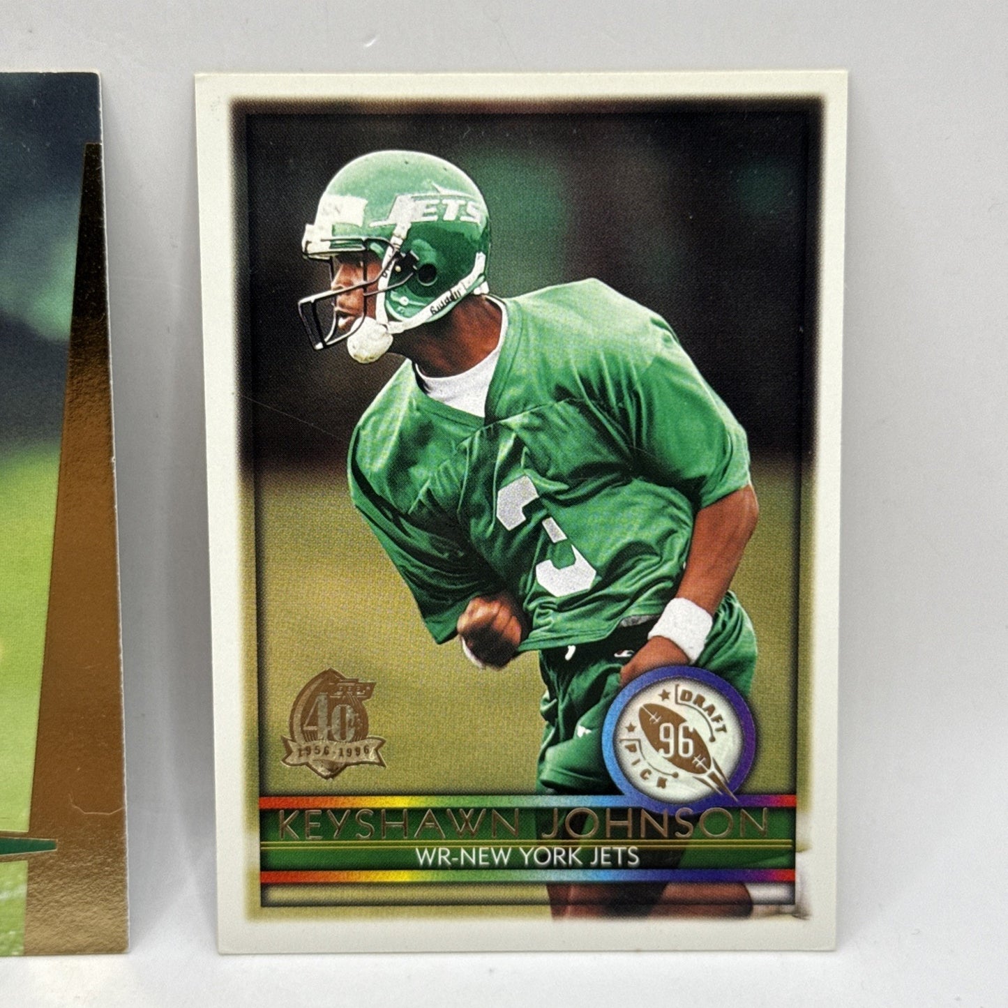 1996 Topps Rookie RC Keyshawn Johnson #430 New York Jets Vintage NFL Cards