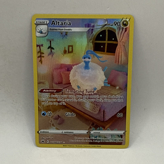 Pokémon Altaria GG19/GG70 Crown Zenith: Galarian Gallery Holo LP Trading Card