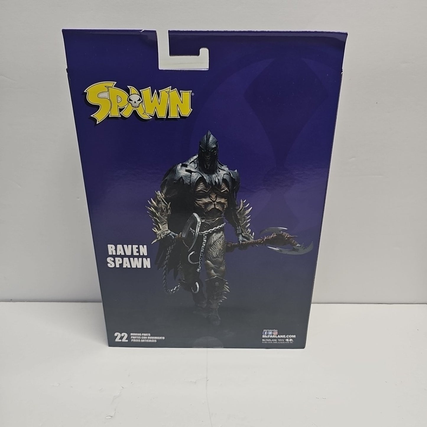 McFarlane Raven Spawn 7” Action Figure Collectible Horror Toy With Accesories