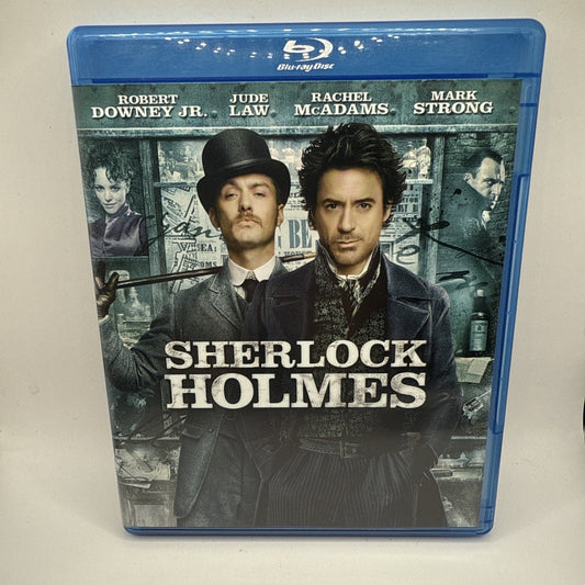 Sherlock Holmes (Blu-ray Disc, 2010) Robert Downey Jr - Jude Law - Rachel Mcadam