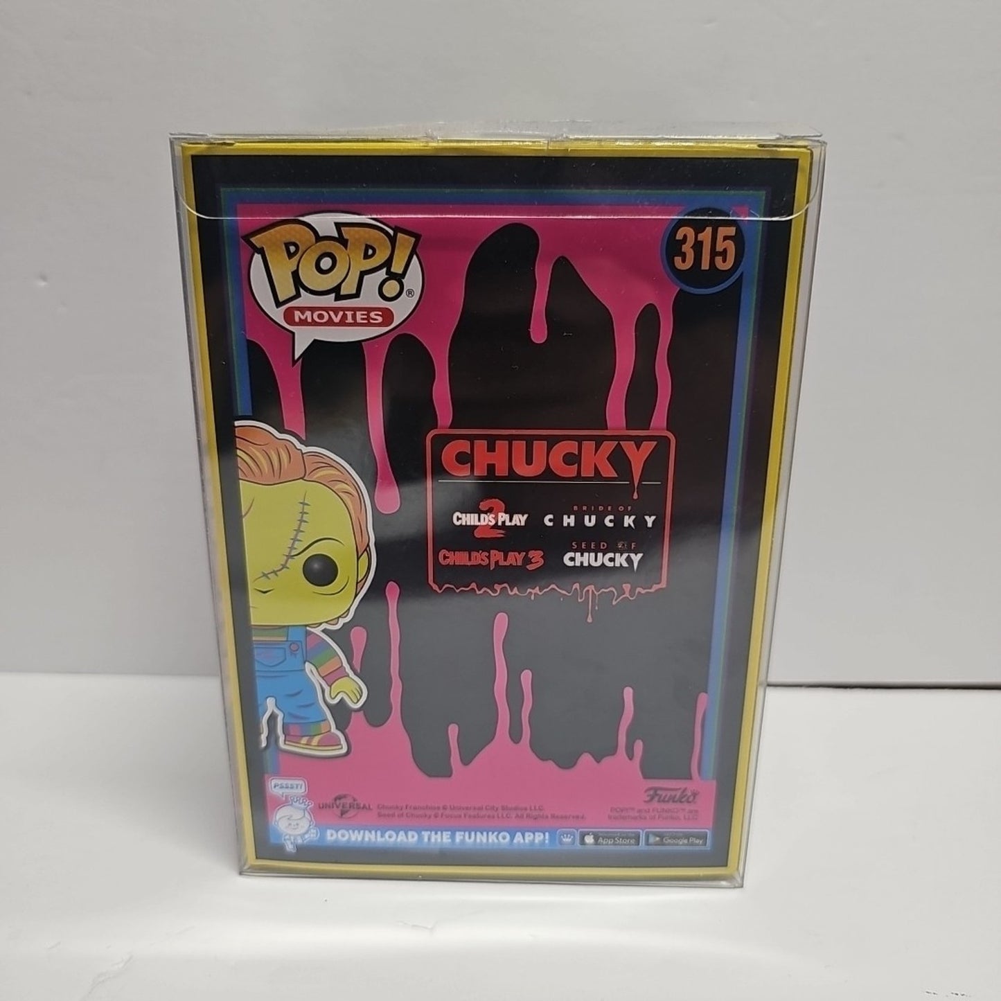 Funko Pop! Vinyl: Chucky (Black Light) - Entertainment Earth (Exclusive) #315