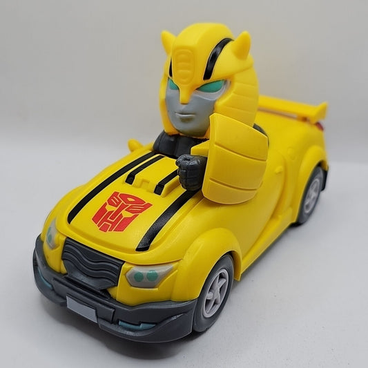 Transformers Pull Back Racers Bumblebee Autobot Robot Vehicle 2023 Hasbro Toy
