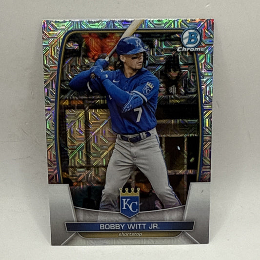2023 Bowman Chrome Mojo Holo Refractor #57 Bobby Witt Jr MLB Kansas City Royals