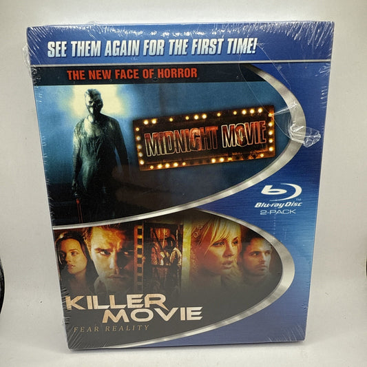 Midnight Movie / Killer (Blu-Ray NEW 2-Film/Case 2008) Horror - Sealed